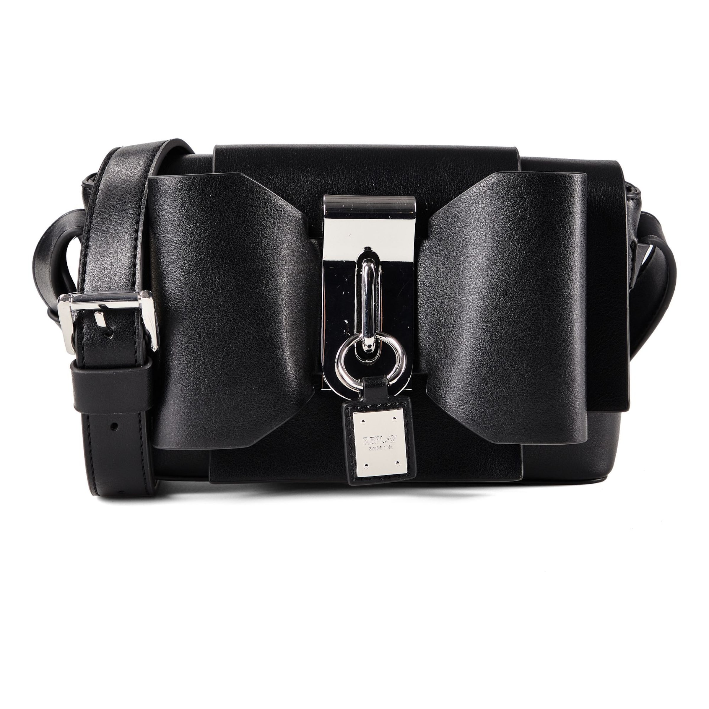 Sac à bandoulière REPLAY en noir : devant