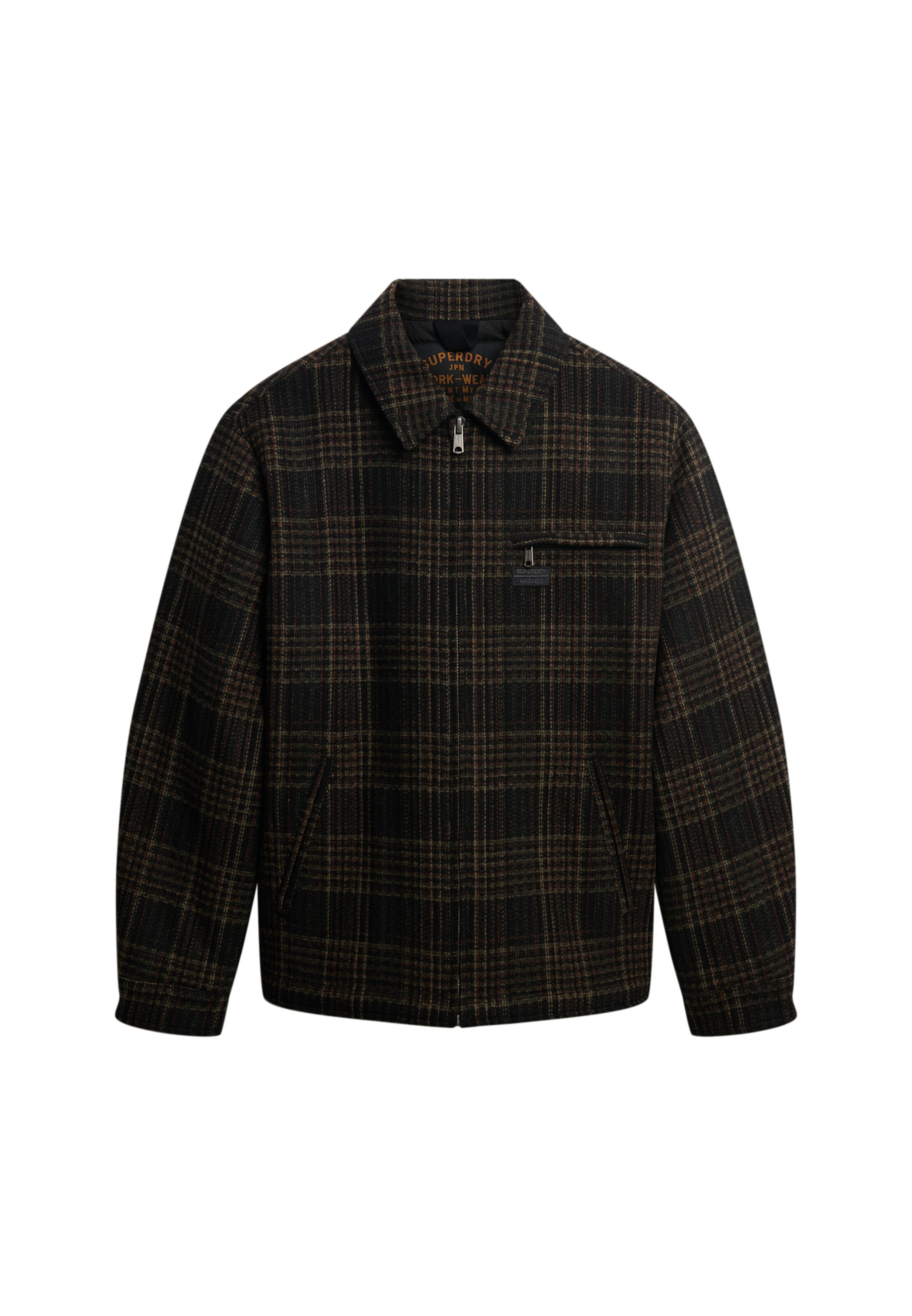 Superdry & Co Tussenjas in Bruin: voorkant