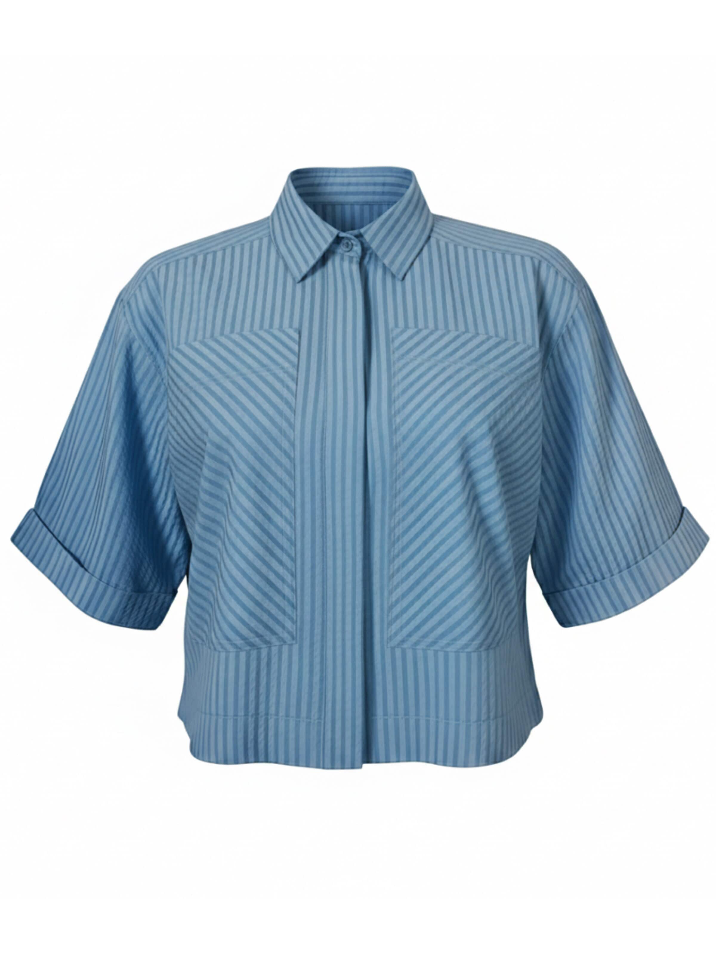Radwa Blouse 'Radwa Women's shirt' in Blauw: voorkant