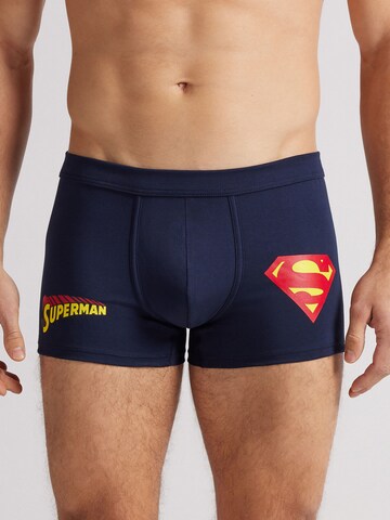 INTIMISSIMI Boxershorts 'DC Comics Superman' in Blau: Vorderseite