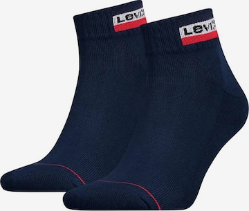 LEVI'S ® Къси чорапи в синьо: отпред