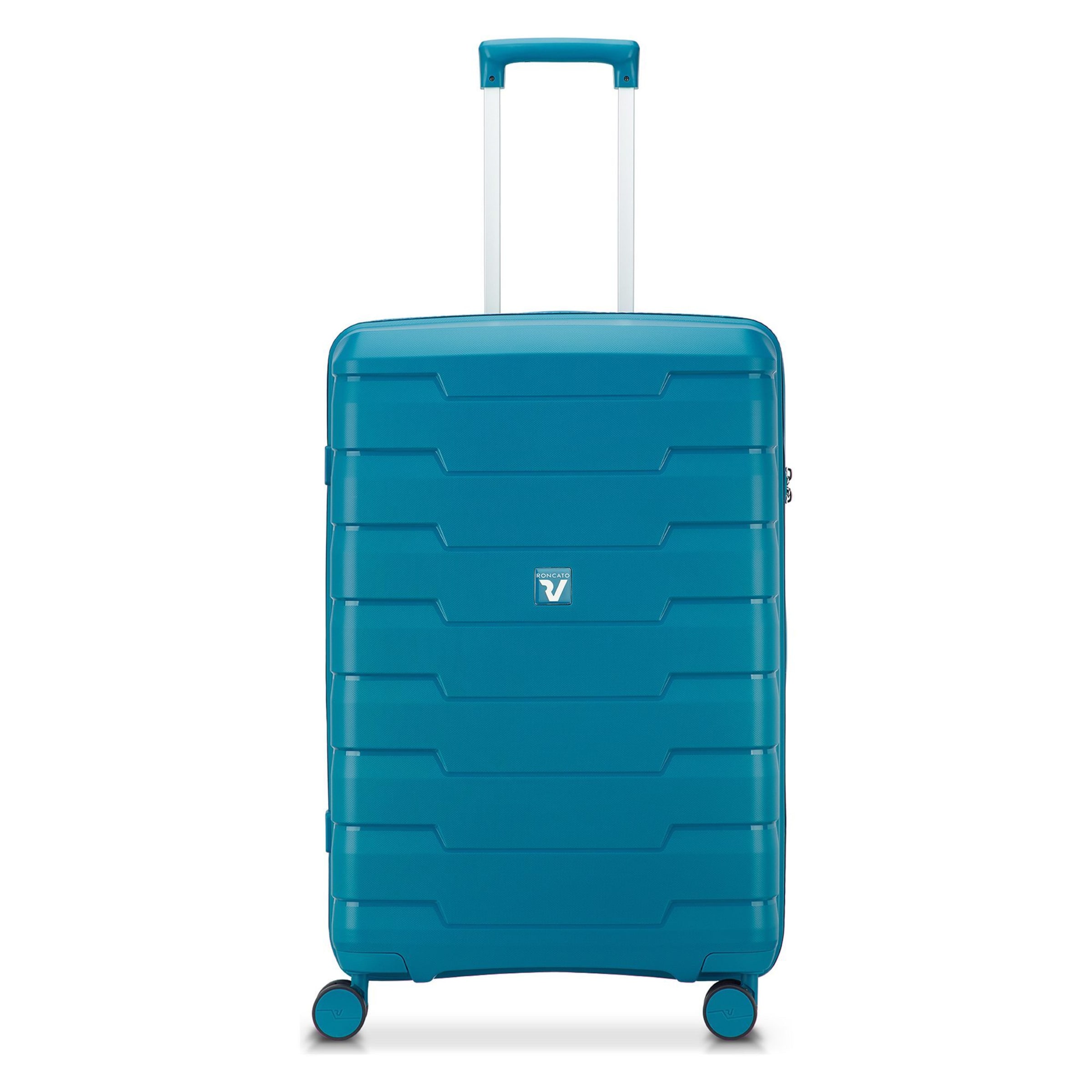 Roncato Trolley 'Skyline 2.0 Neon' in Blue: front