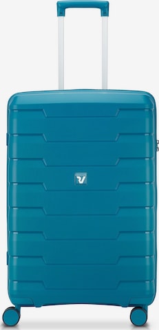 Roncato Trolley 'Skyline 2.0 Neon' in Blue: front