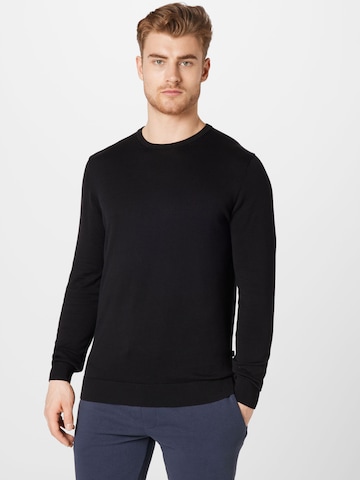 Pull-over SEIDENSTICKER en noir : devant