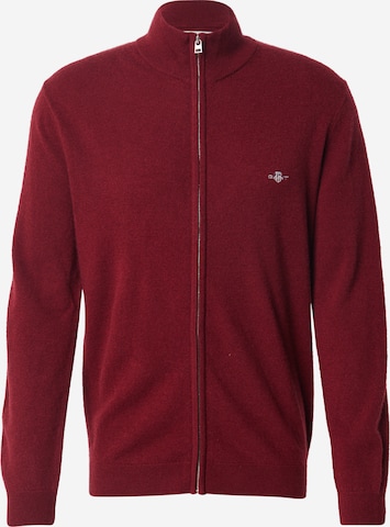 GANT Вязаная кофта в Красный: спереди