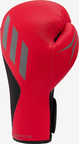 ADIDAS SPORTSWEAR Athletic Gloves 'Speed Tilt 150' in Red