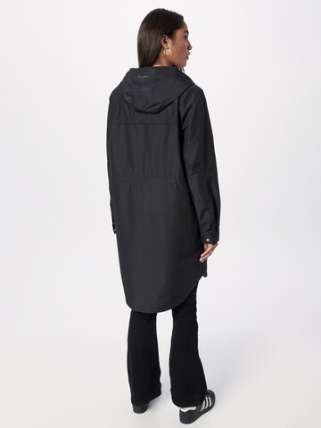 Ragwear Funkčný kabát 'Belinka' - Čierna