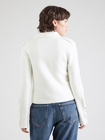 Cardigan monari en blanc