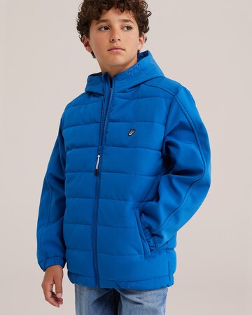 WE Fashion Kevad-sügisjope, värv sinine: eest vaates