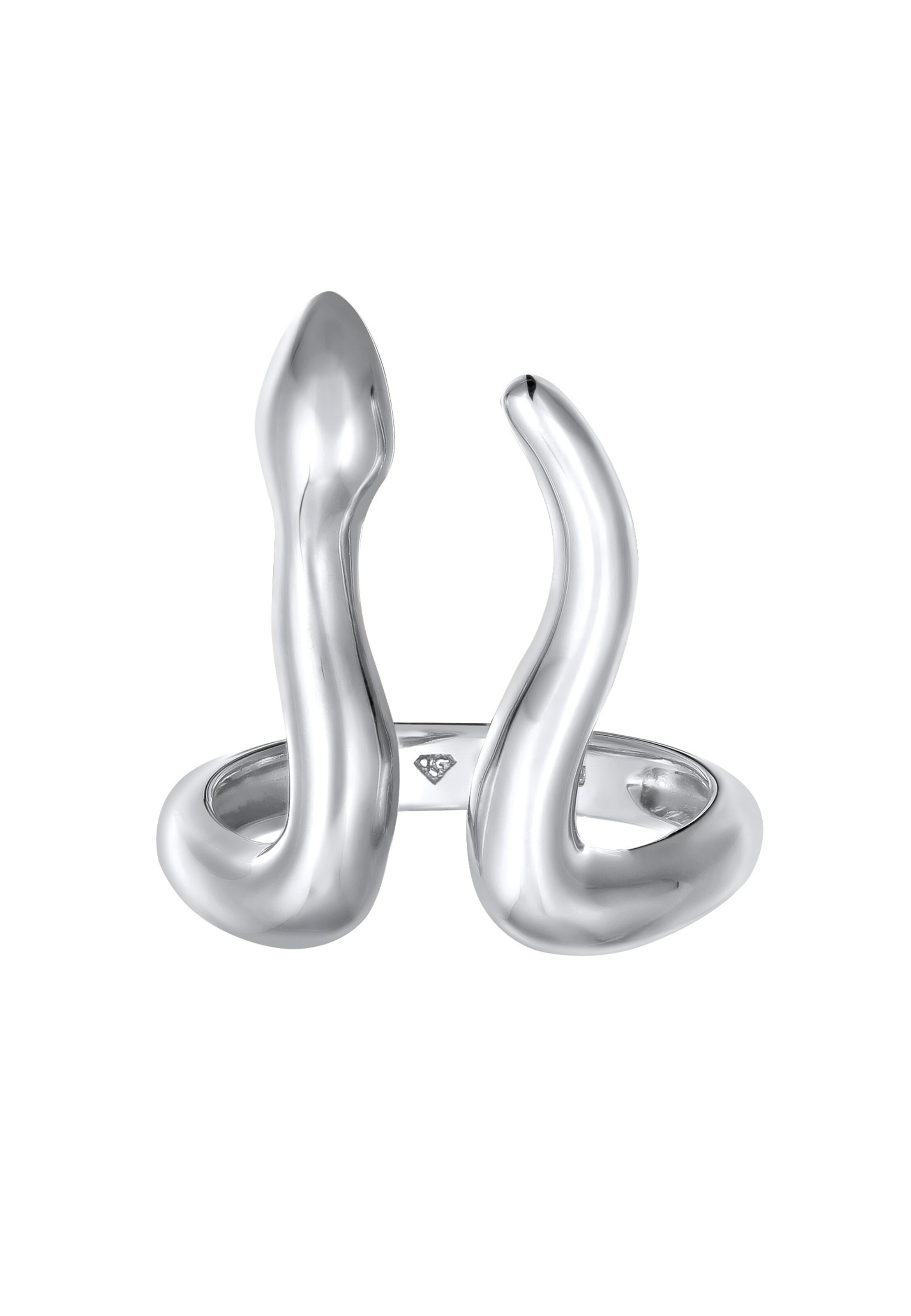 ELLI Ring in Silber: Vorderseite