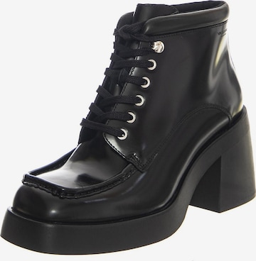 Stivaletto stringato 'Brooke Black' di Vagabond in nero: frontale