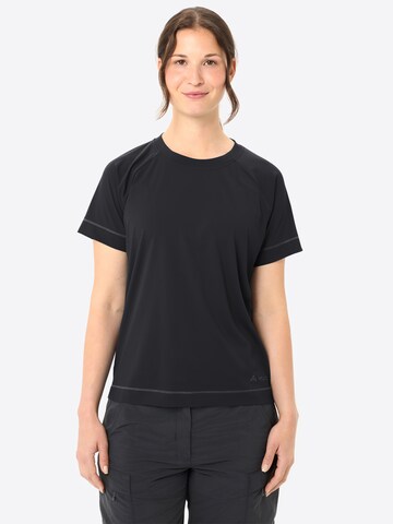 VAUDE Funktionsshirt 'Neyland II' in Schwarz: Vorderseite