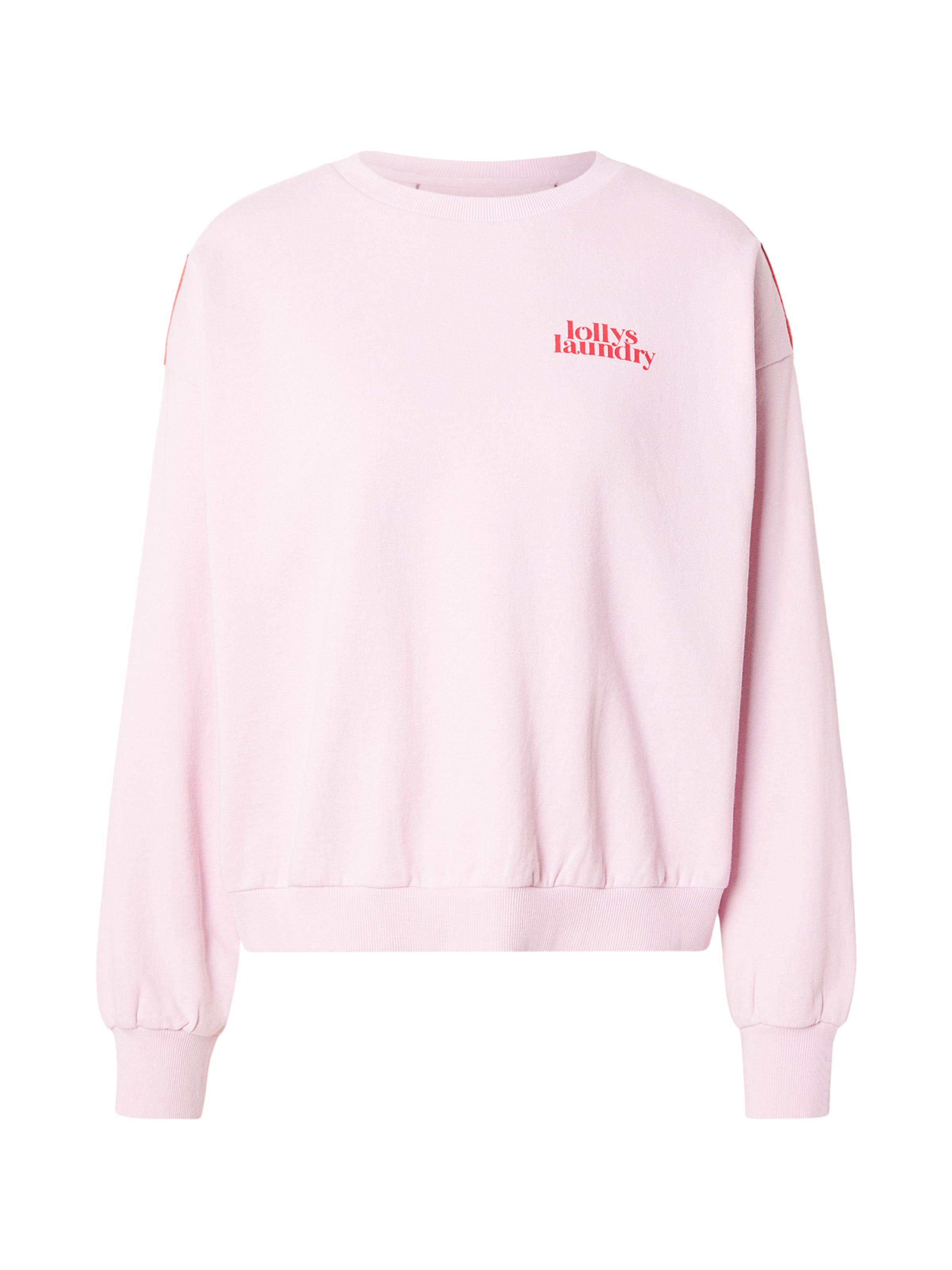 Lollys Laundry Sweatshirt 'Sydney Sunset' in dunkelgelb / lavendel / hellpink / cranberry, Produktansicht