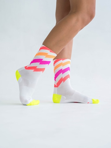 INCYLENCE Sportsocken 'WAVES' in Orange