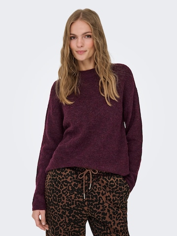 ONLY Pullover 'ONLCamilla' i lilla