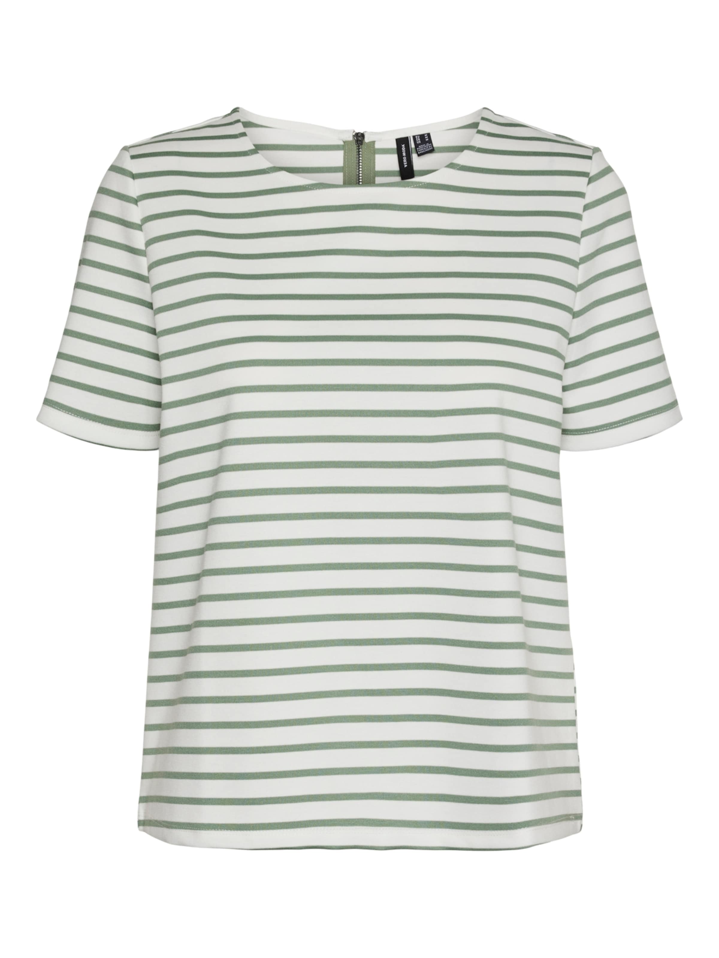 VERO MODA T-Shirt 'VMABBY' in Weiß: Vorderseite