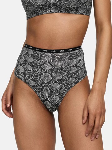 cfab (formerly creamy fabrics) Slip 'Hight-Waist Tanga'‌‌‌ in Grau