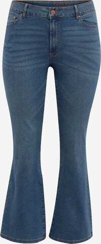 Bootcut Jean 'BELLA ANA' EVOKED en bleu : devant