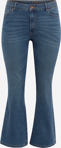 EVOKED Bootcut Jeans 'BELLA ANA' in Blauw: voorkant