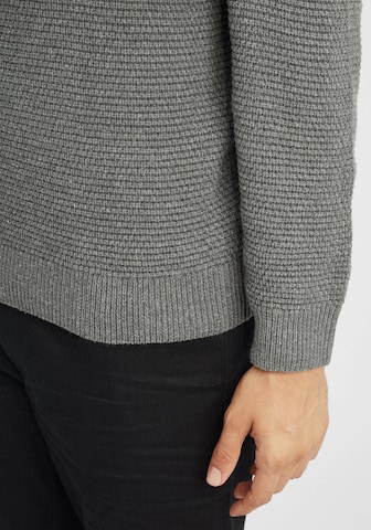 BLEND Strickpullover 'Cedral' in Grau