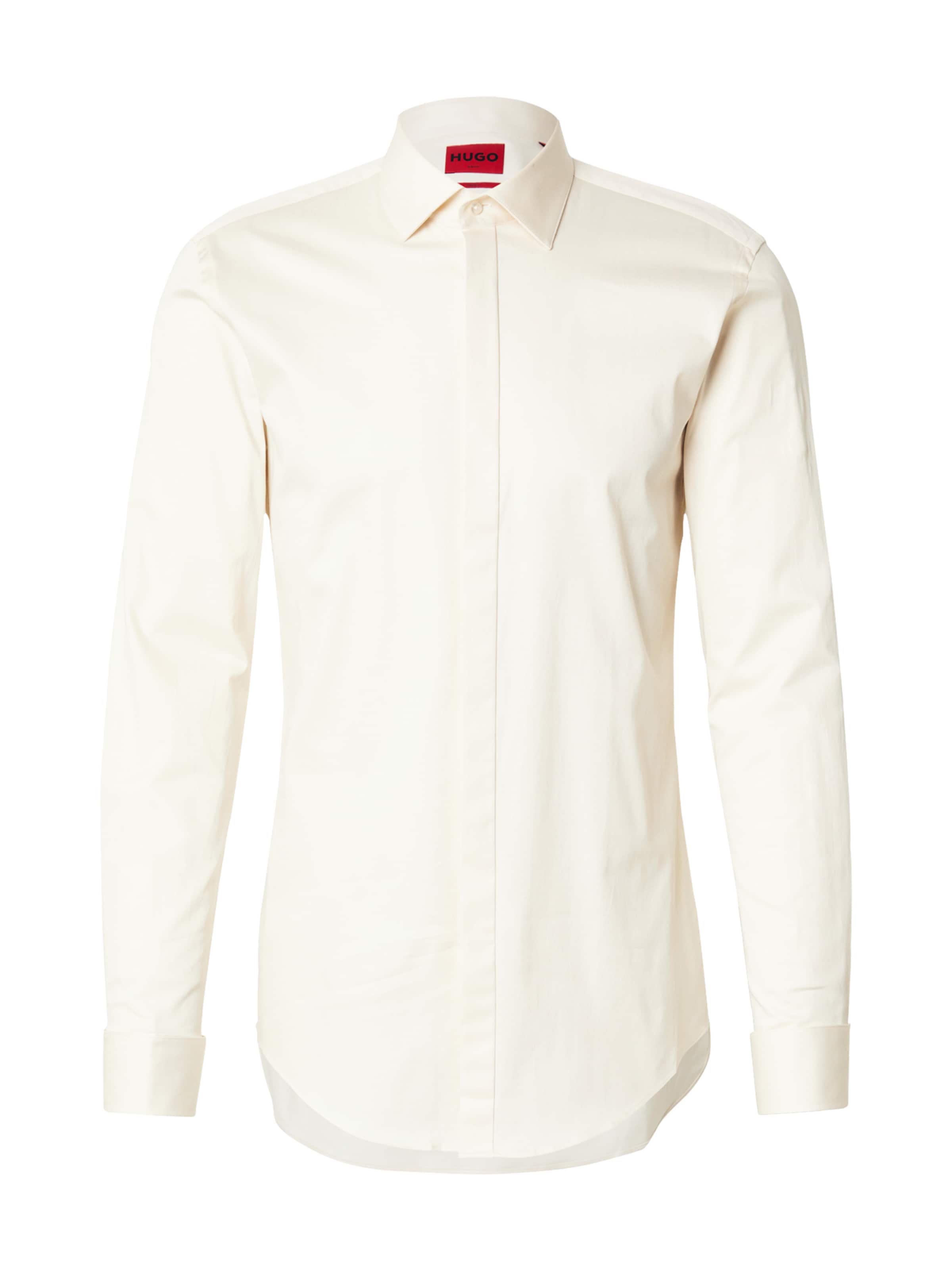 HUGO Regular fit Button Up Shirt 'Kennew' in White: front