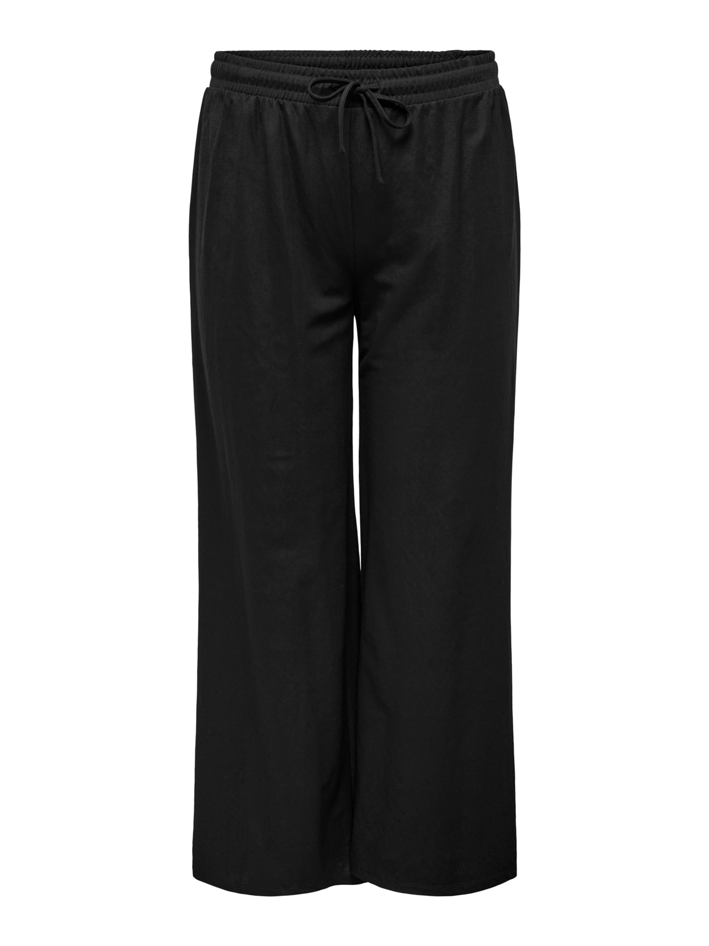 ONLY Carmakoma Regular Trousers 'JANY' in Black: front