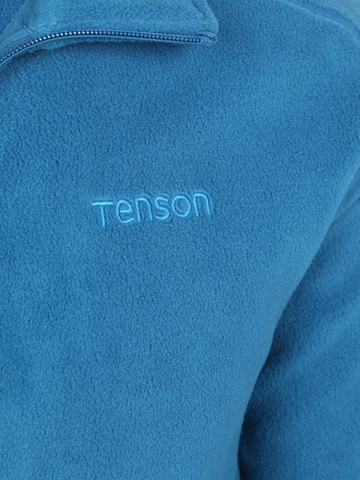 TENSON Gebreid vest in Blauw