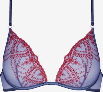 Mey Triangel BH in Blau: Vorderseite