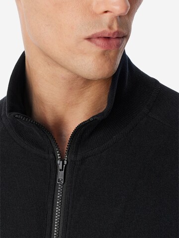 SCHIESSER Sweat jacket ' Mix Relax ' in Black
