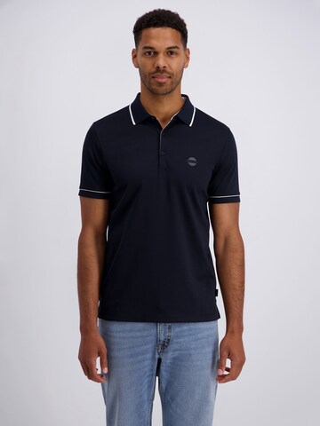 T-Shirt PIERRE CARDIN en bleu : devant
