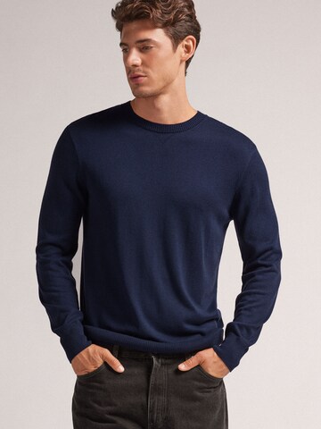IUMAN Intimissimi Uomo Pullover in Blau: Vorderseite