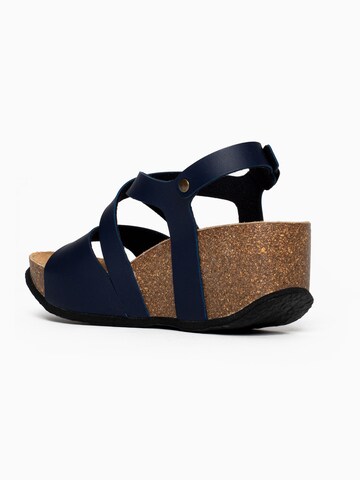 Sandales 'Malaga' Bayton en bleu