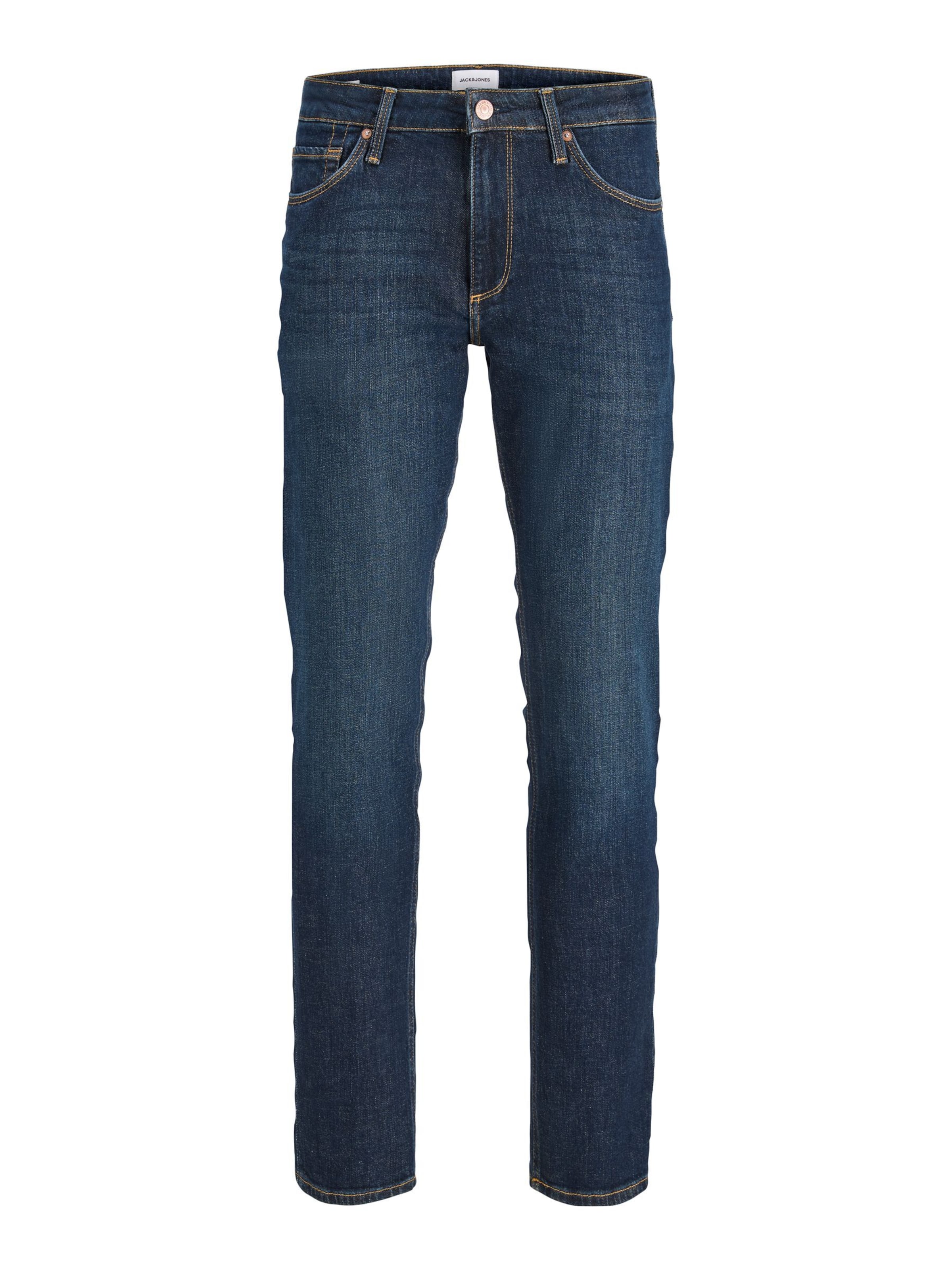 Slimfit Jeans 'JJIClark JJEvan' di JACK & JONES in blu: frontale