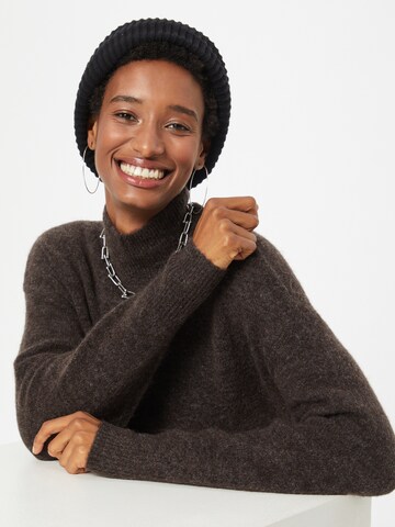 OBJECT Sweter 'ELLIE' w kolorze brązowy