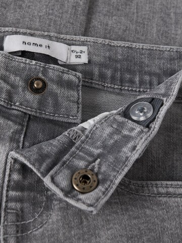 NAME IT Wide leg Jeans in Grijs