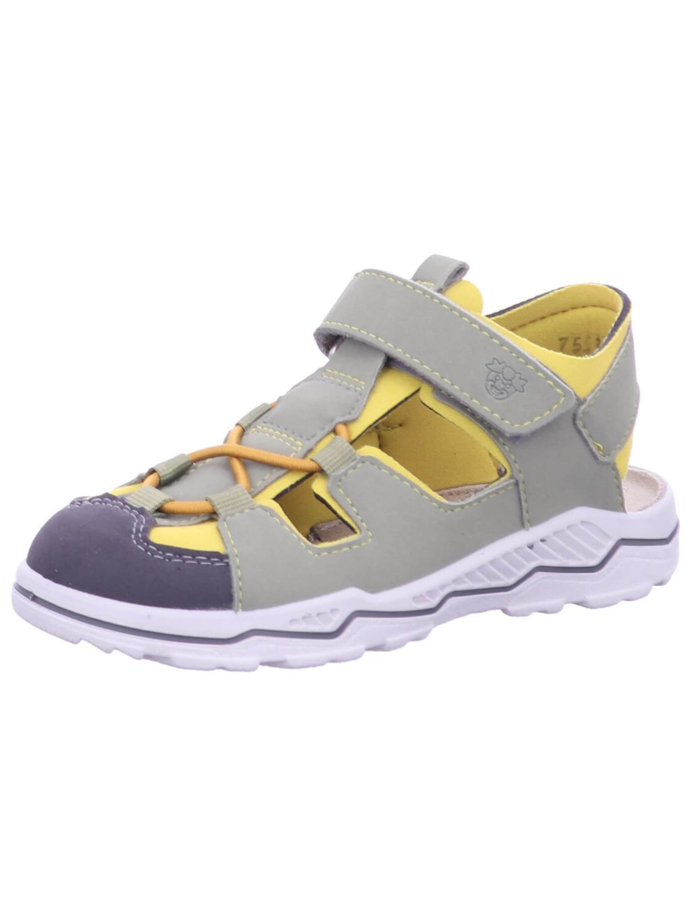 RICOSTA Sandal 'Sandale Jungen 50 2900302 530 Nubukleder in grün' in Green: front