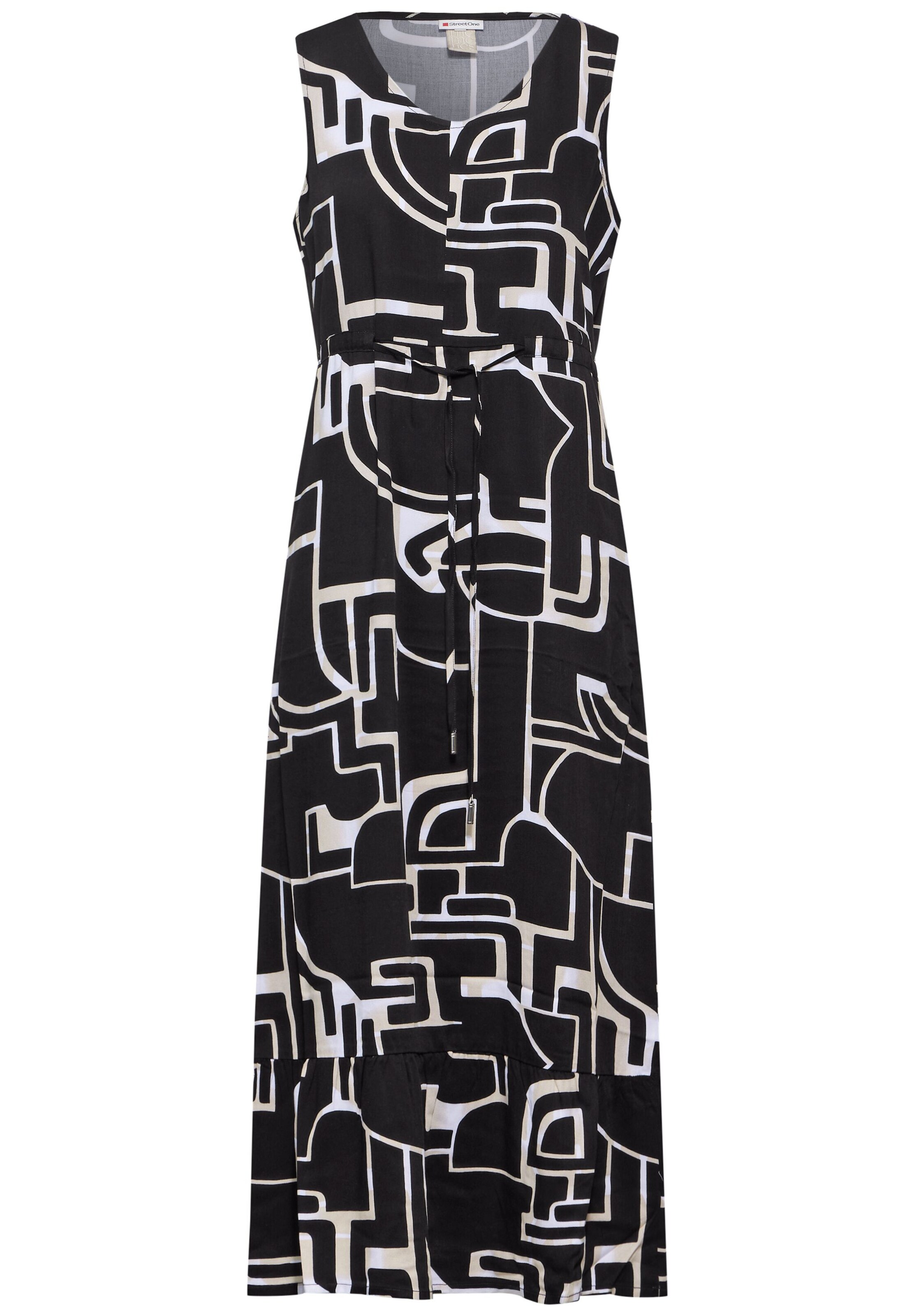 STREET ONE Kleid in Schwarz: Vorderseite