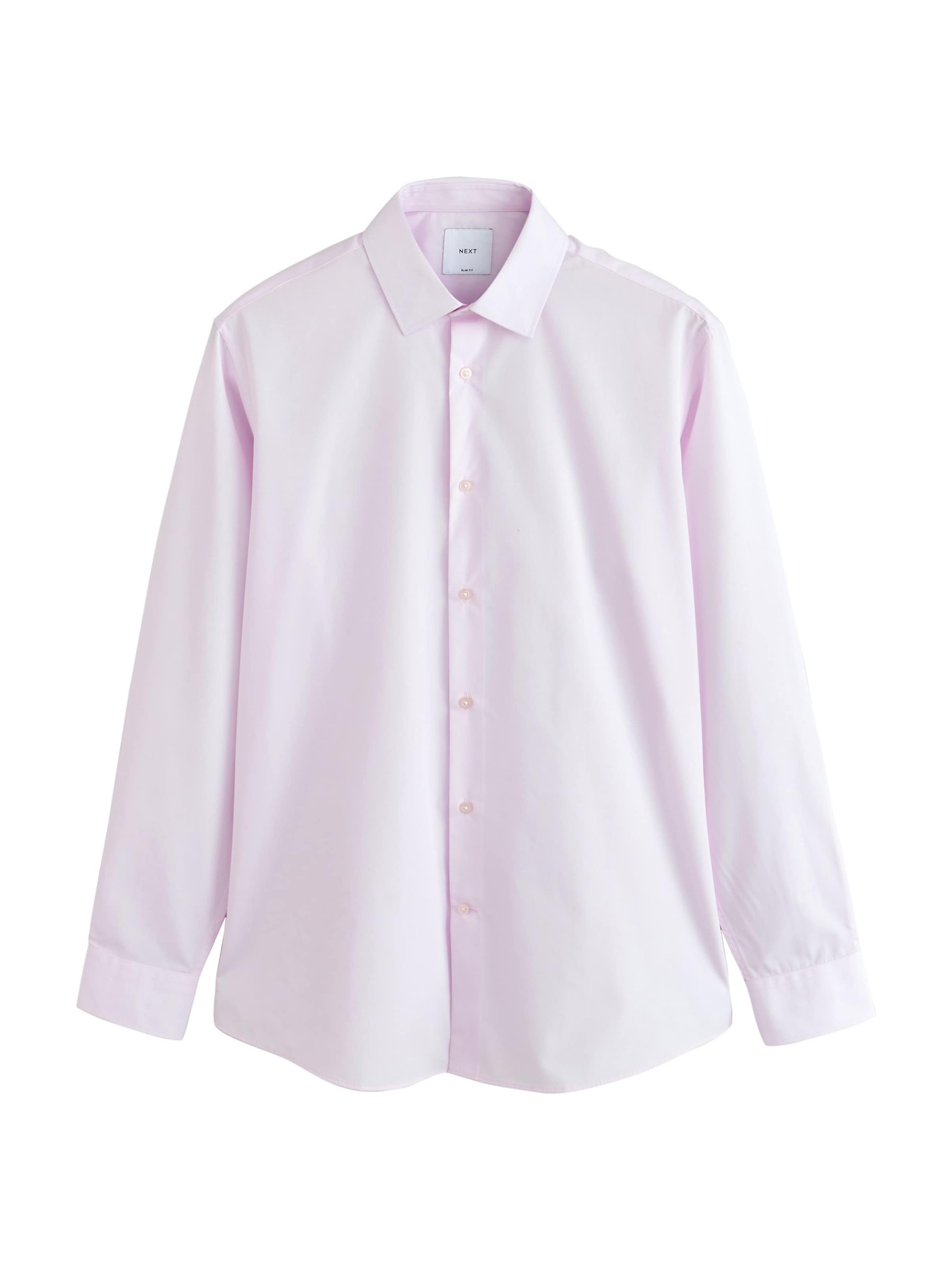 Next - Ajuste estrecho Camisa en azul