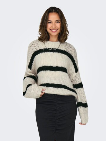 ONLY Pullover 'ONLJackie' i beige: forside