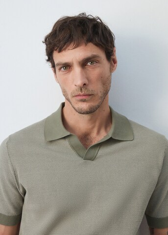 MANGO MAN Pullover 'Petonet' in Grün