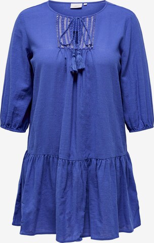 Robe ONLY Carmakoma en bleu : devant