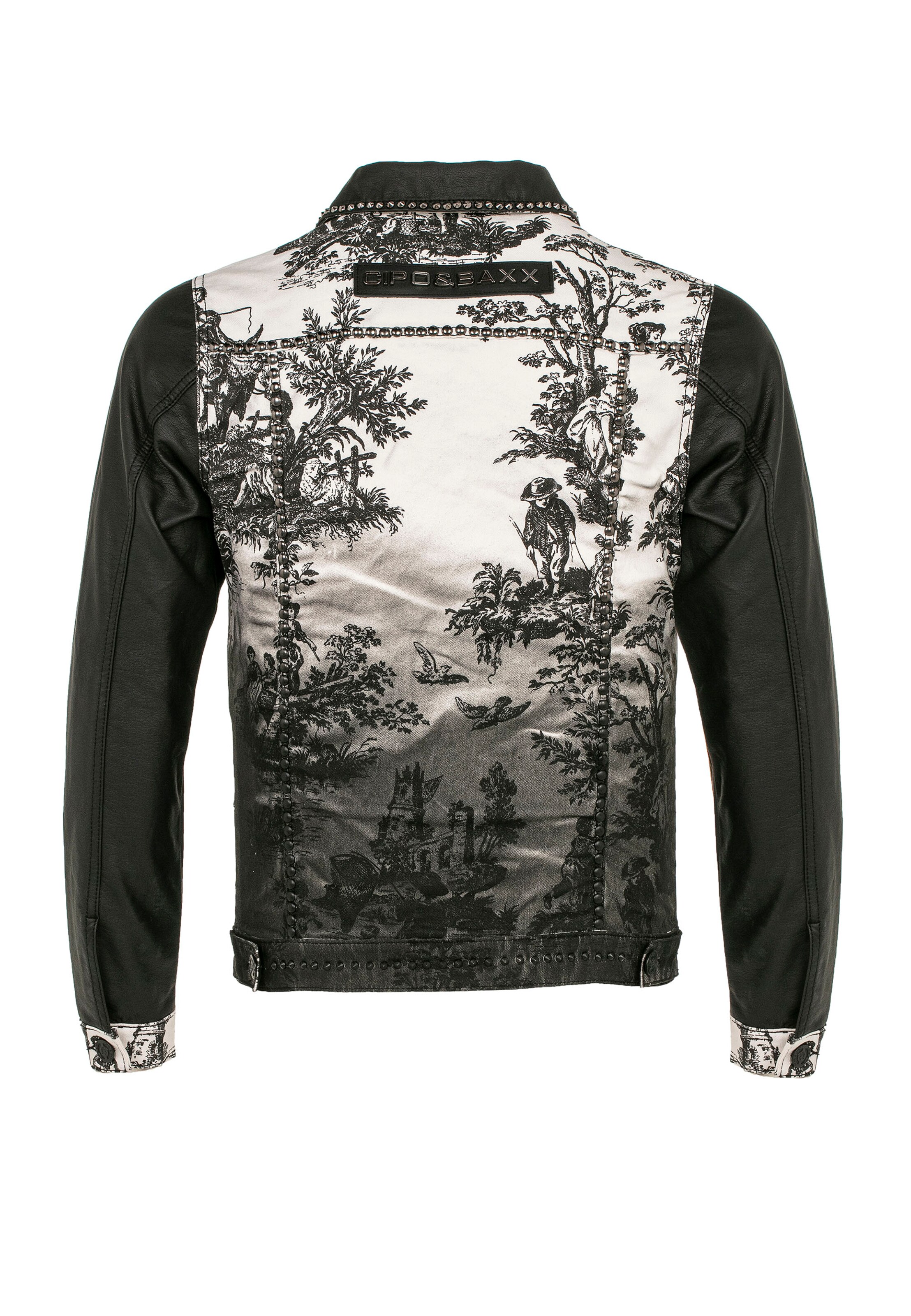 CIPO & BAXX Tussenjas 'HARVESTED' in Zwart