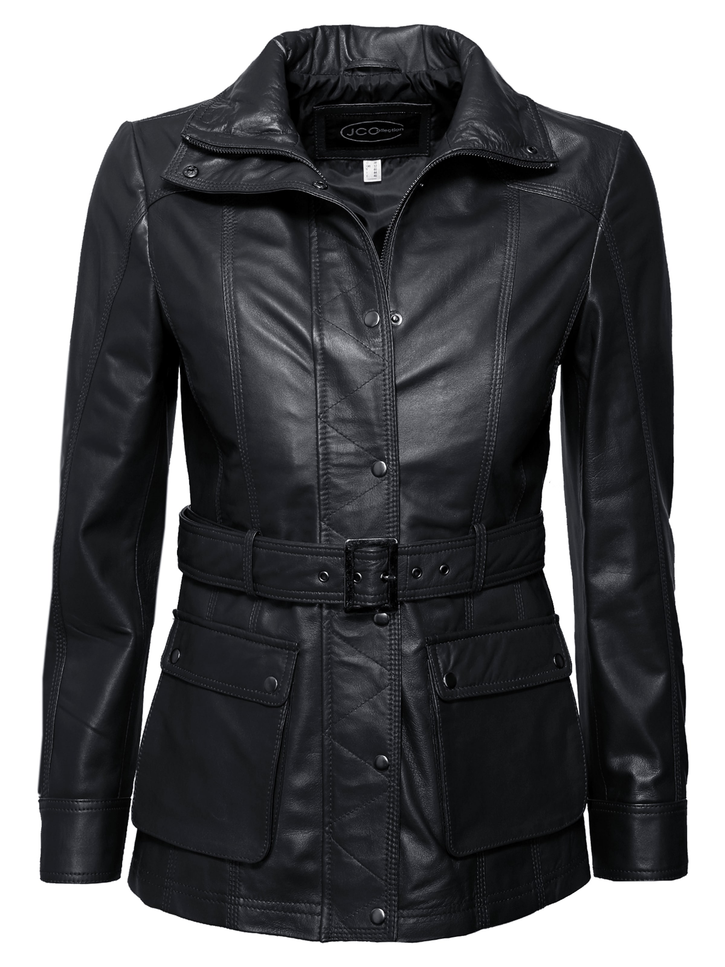 JCC Jacke in Schwarz: Vorderseite