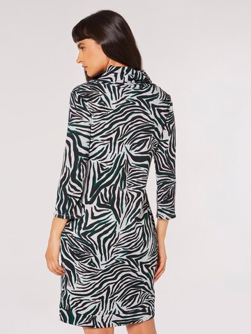 Robe Apricot en gris