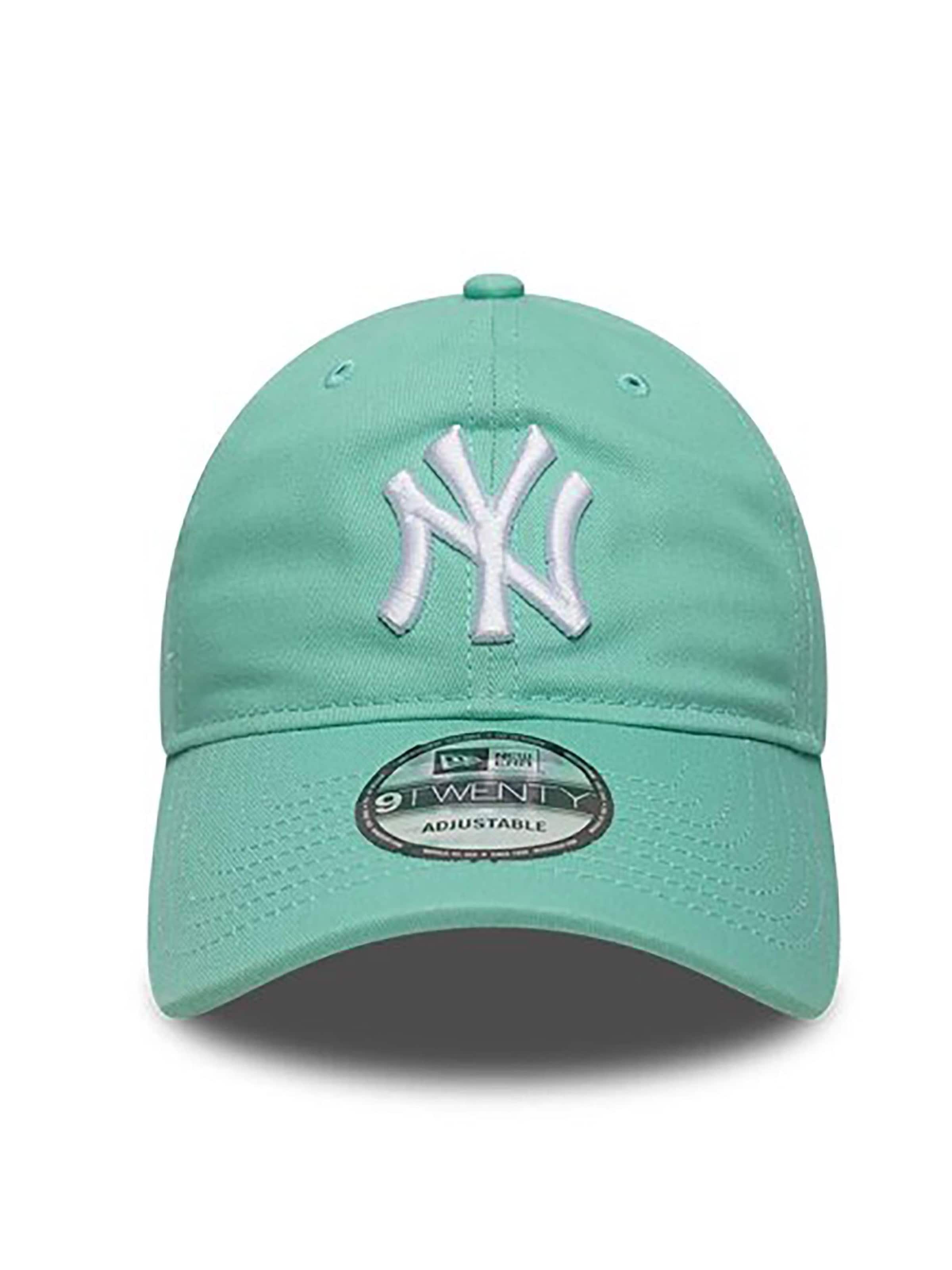 NEW ERA Cap '9TWENTY Cap MLB New York Yankees League' in Green: front