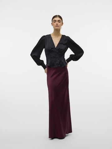 VERO MODA Bluse 'Rikke' i sort