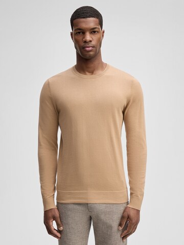 STRELLSON Sweater 'Vincent' in Beige: front