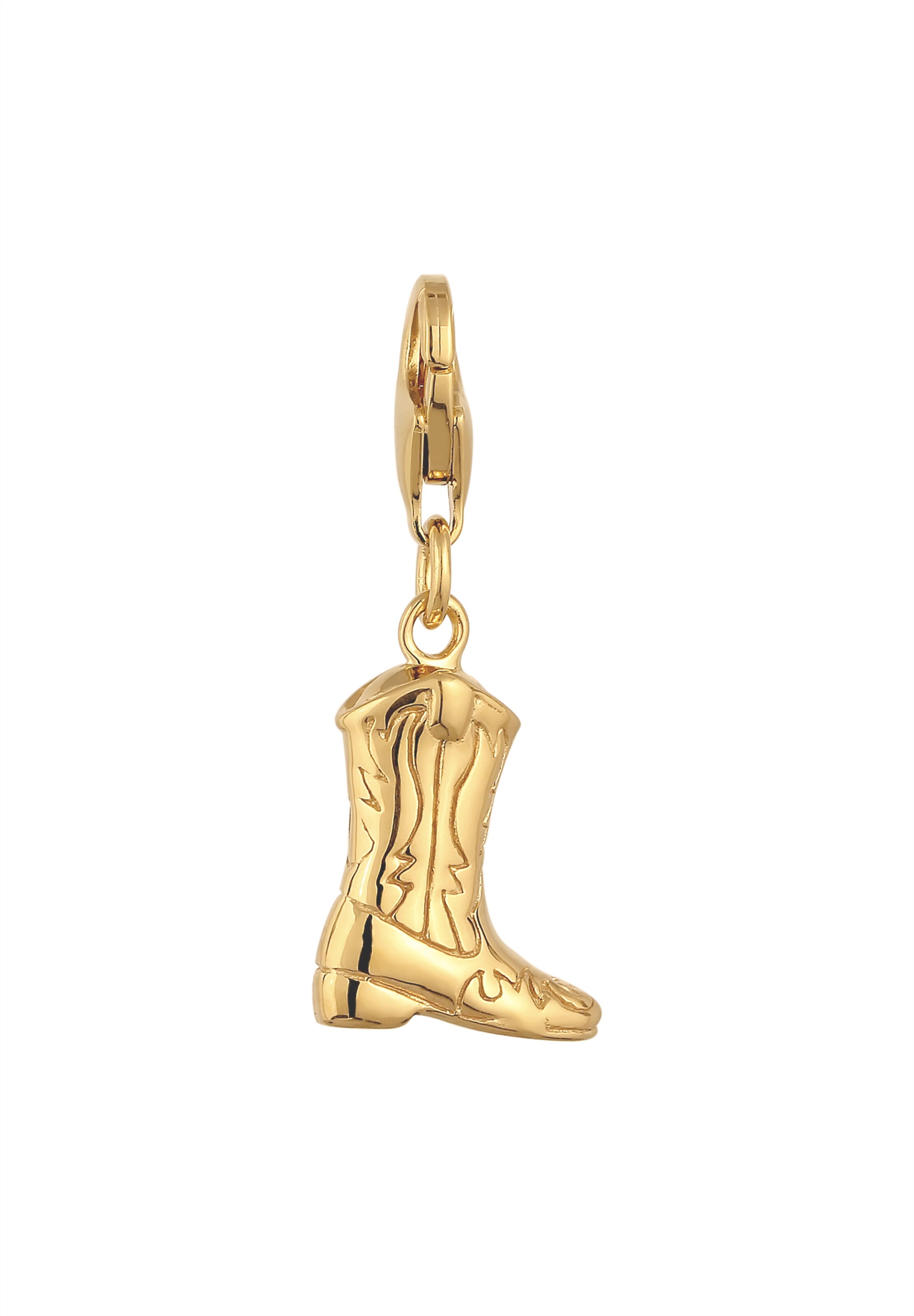 KUZZOI Pendant 'Cowboy Stiefel' in Gold