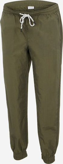 Pieces Maternity Pantalon en vert foncé, Vue avec produit