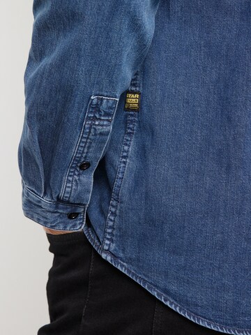 G-STAR - Ajuste regular Camisa en azul